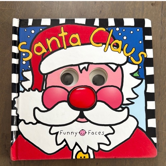 Santa Claus Funny Faces Board Book - Picture 1 of 3